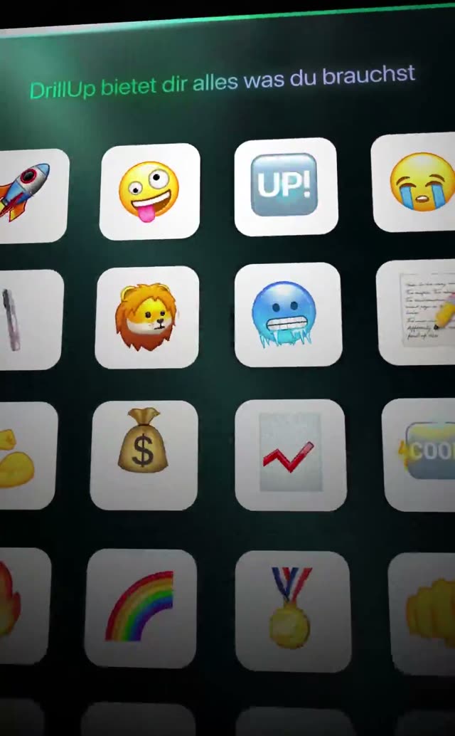 Emoji Tabelle: After Effects template (Effects), motion design video