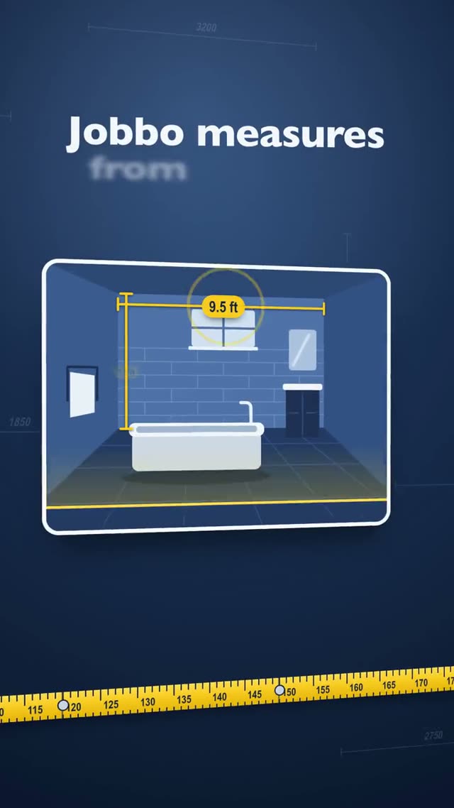 Jobbo: AI-generated product film for an app that turns one site photo into a priced quote, motion design video in 9:16