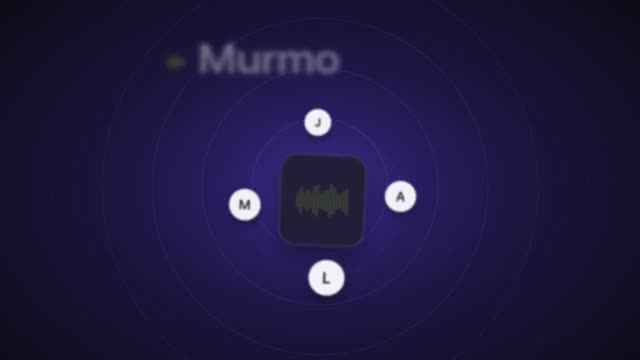 Murmo: AI-generated product film for an AI meeting-notes app, motion design video in 16:9